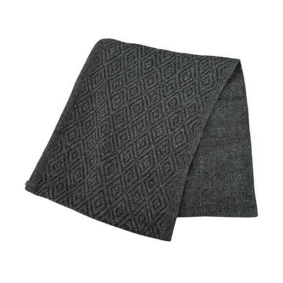 Restoration Hardware Alpaca Knit Oversized Lumbar Pillow Cover Gray 35” X 14” - Picture 3 of 6